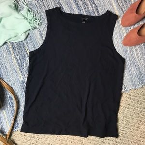 Ann Taylor navy tank top, size M